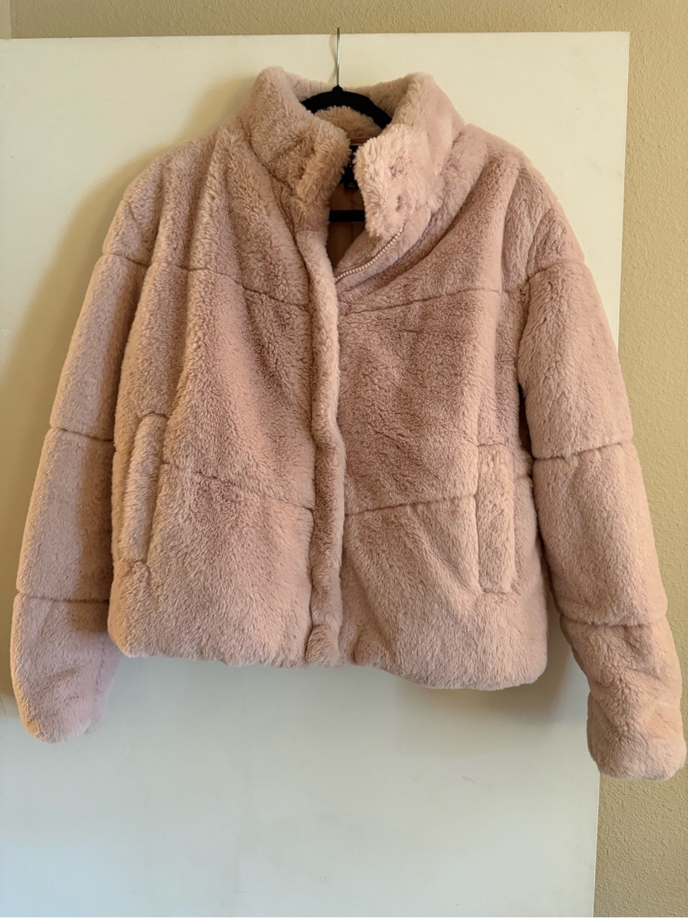 Ambiance Blush Pink Teddy Jacket